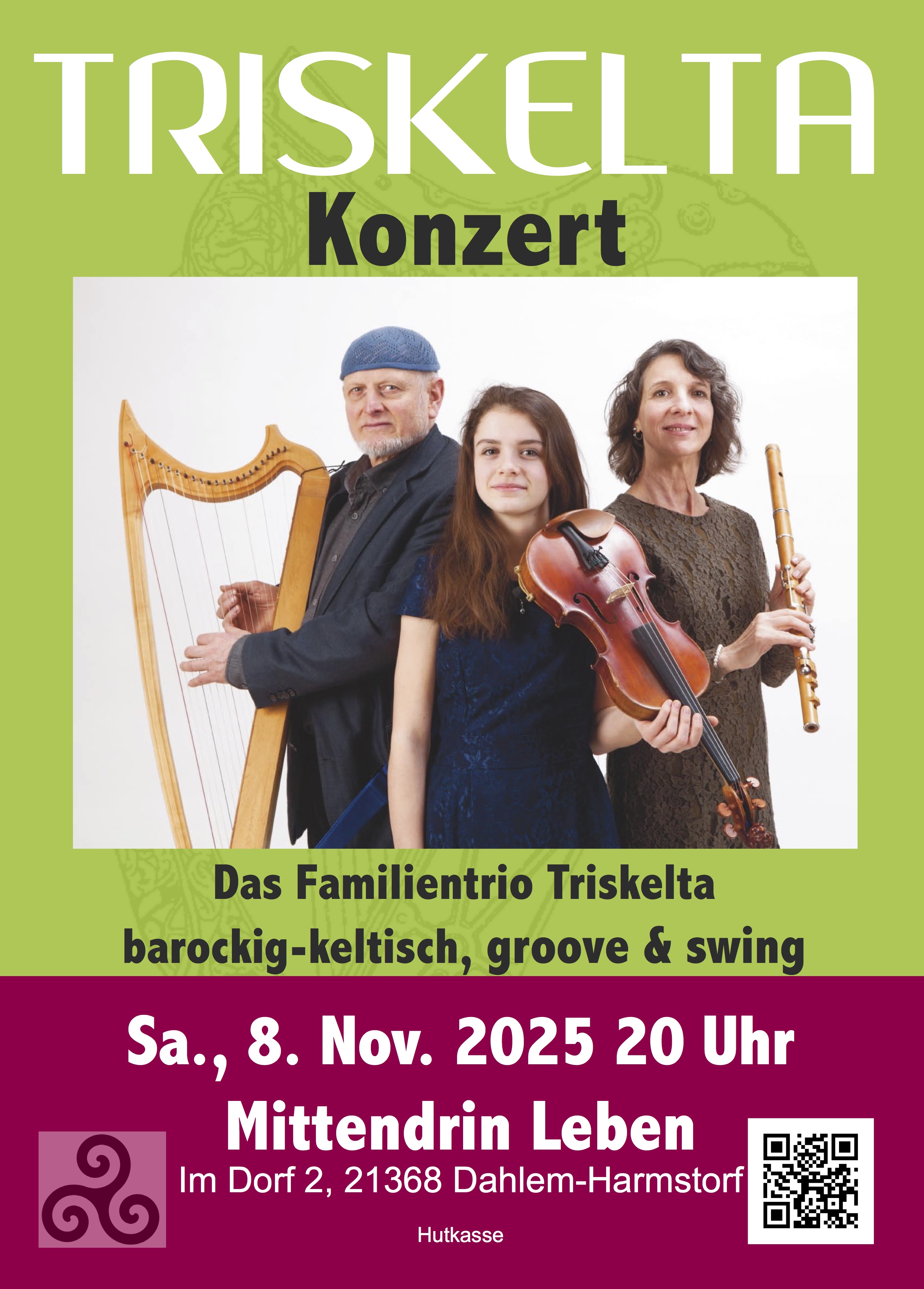 Triskelta Familientrio Harmstorf 8.11.25