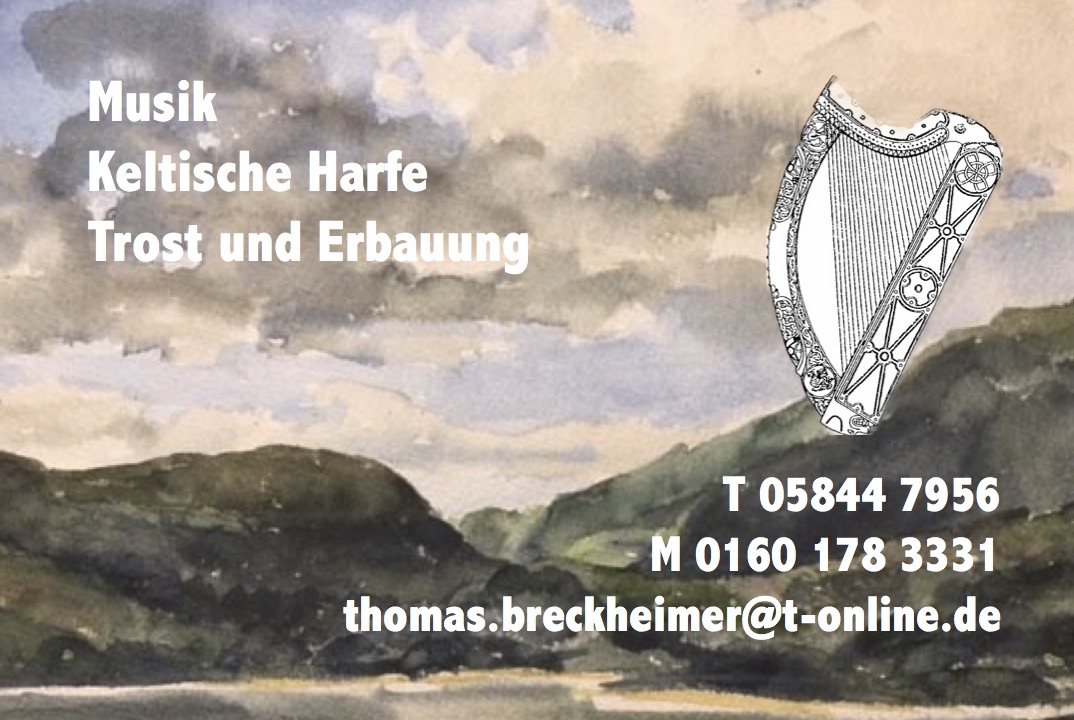 Musik zum Trost und zur Erbauung, Keltische Harfe, Thomas Breckheimer